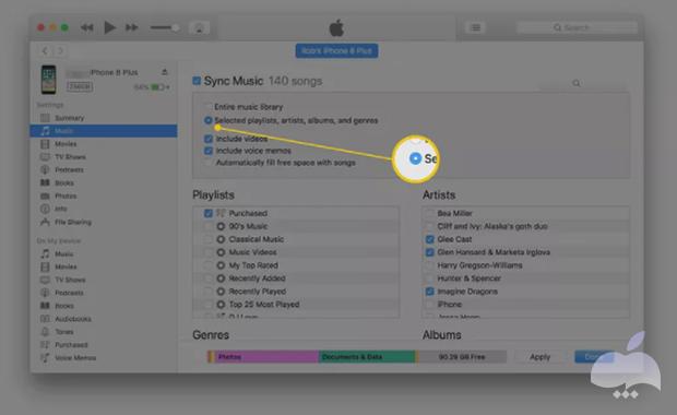 نحوه انتقال موزیک به آیفون
