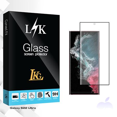 محافظ صفحه نمایش شیشه ای ال کا جی مدل LK Glass مناسب سامسونگ Galaxy S22 Ultra