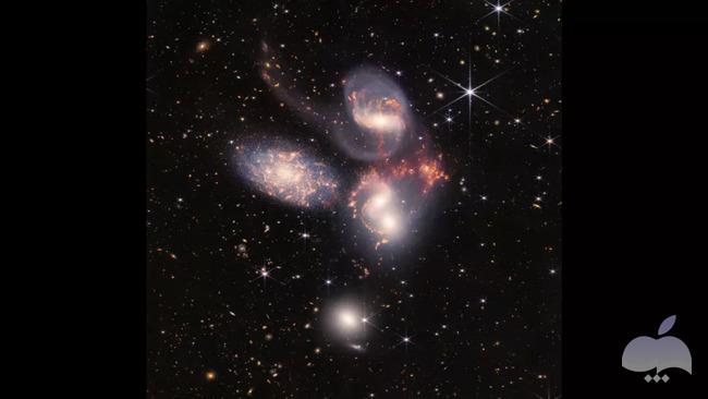 تلسکوپ جیمز وب - پنج کهکشان استفان