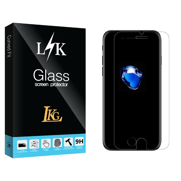 محافظ صفحه نمایش ال کا جی مدل LK Glass مناسب برای گوشی موبایل اپل iPhone 7 /8 Plus