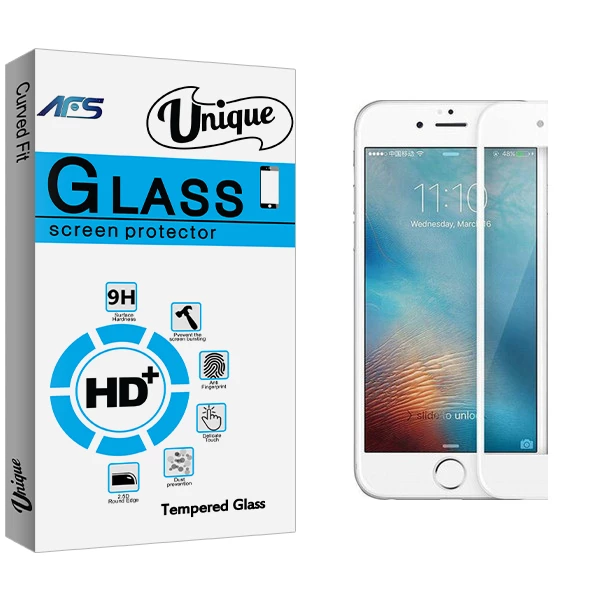 محافظ صفحه نمایش ای اف اس مدل Unique Glass مناسب برای گوشی موبایل اپل iPhone 6/6s