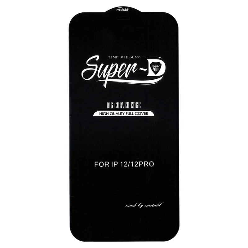 محافظ صفحه نمایش مدل Super D مناسب برای گوشی موبایل اپل iPhone 12 / 12pro